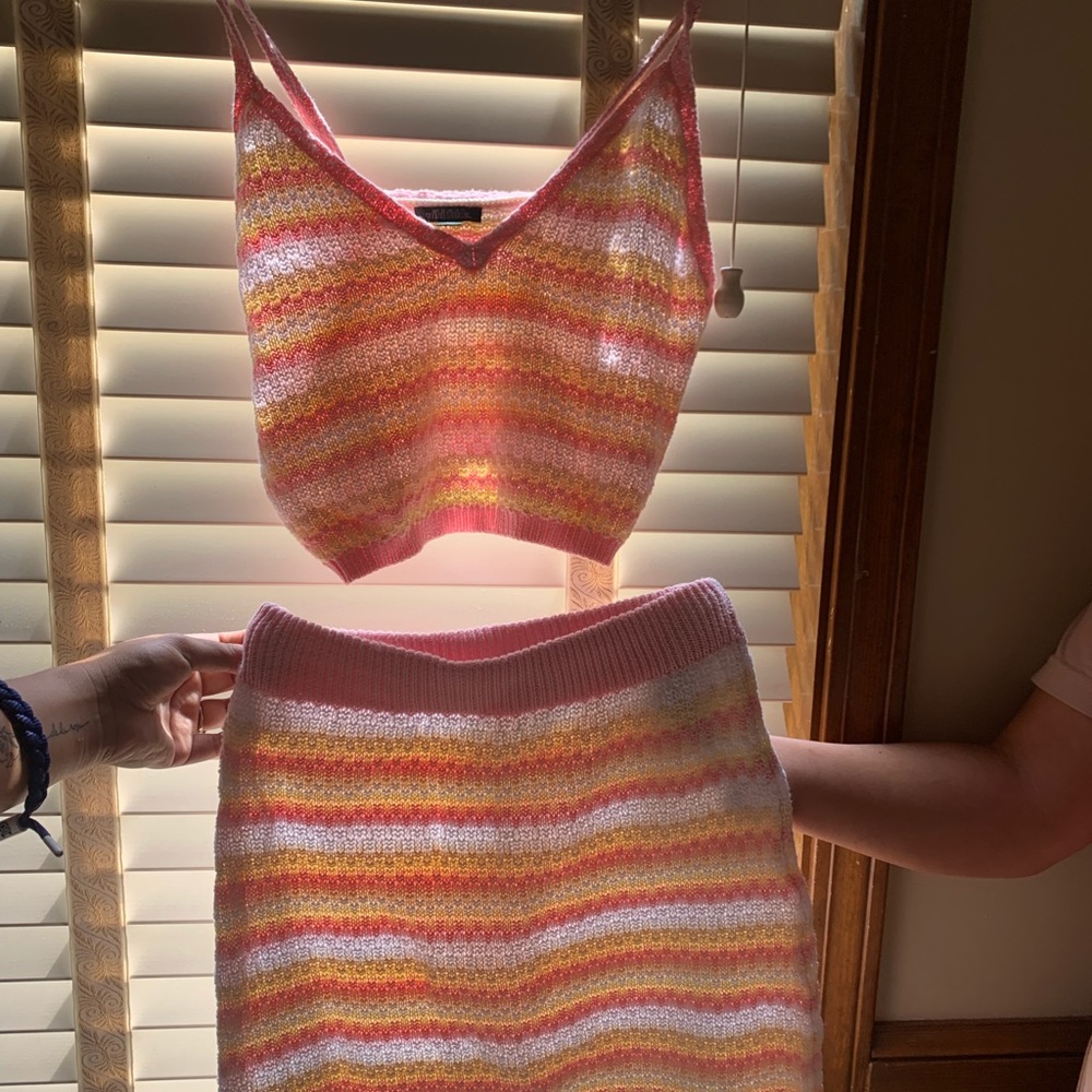 Knitted two piece set